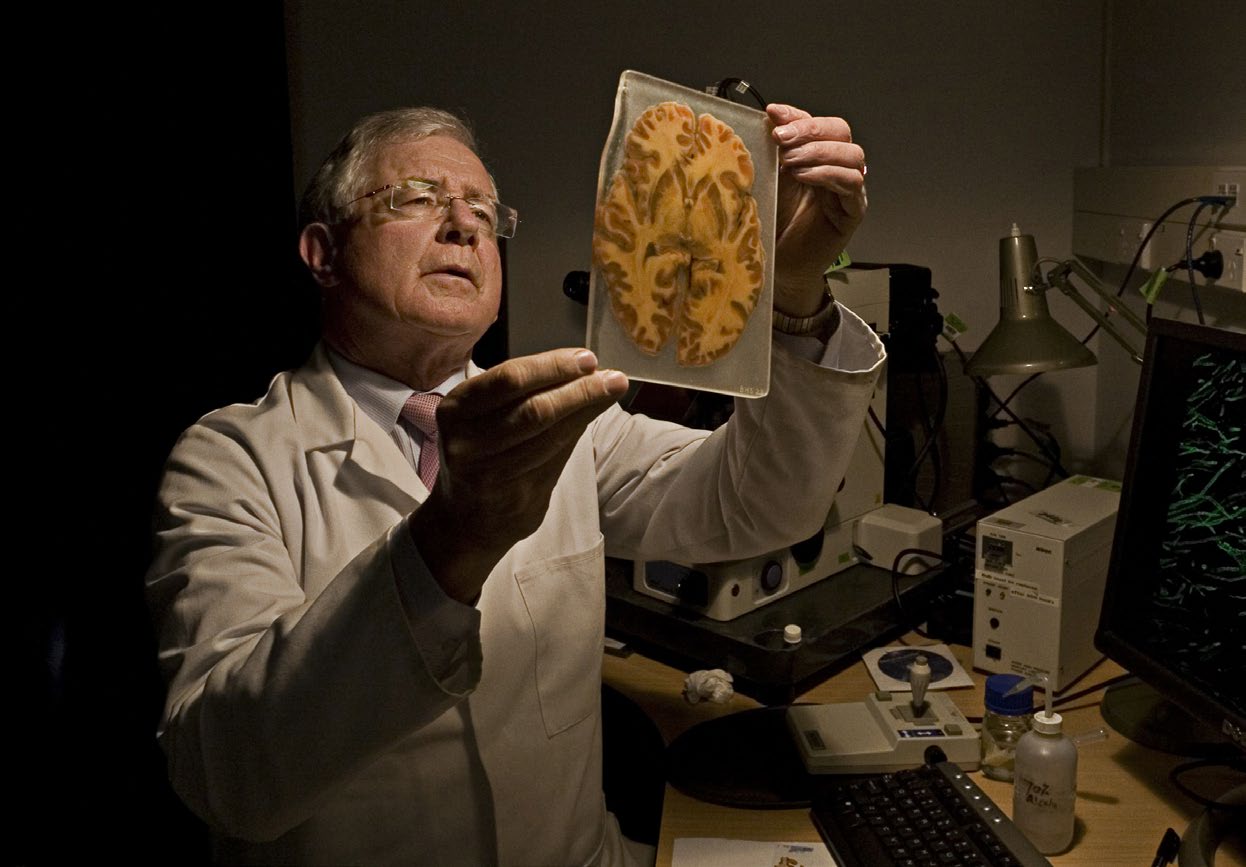Neuroscientist Sir Richard Faull. Photo: Adrian Malloch.