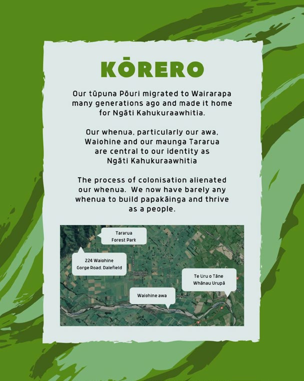 Kōrero poster