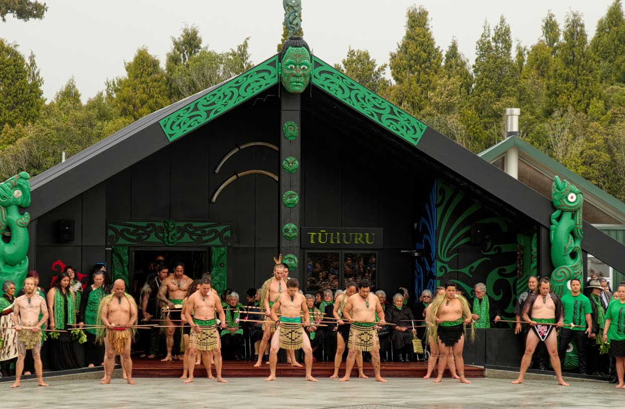 The wharenui at the Arahura marae opened in 2014. Photo: Te Rūnanga o Ngāi Tahu.