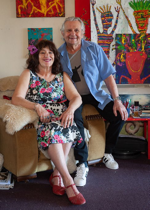 Ewan and Sarah McDougall, who both underwent treatment programmes at Queen Mary.