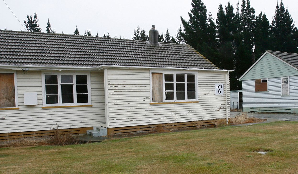 Houses at the Burnham Military Camp